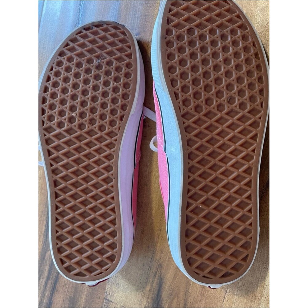 Vans Pink Canvas Low-Top Sneakers - Picture 4 of 5